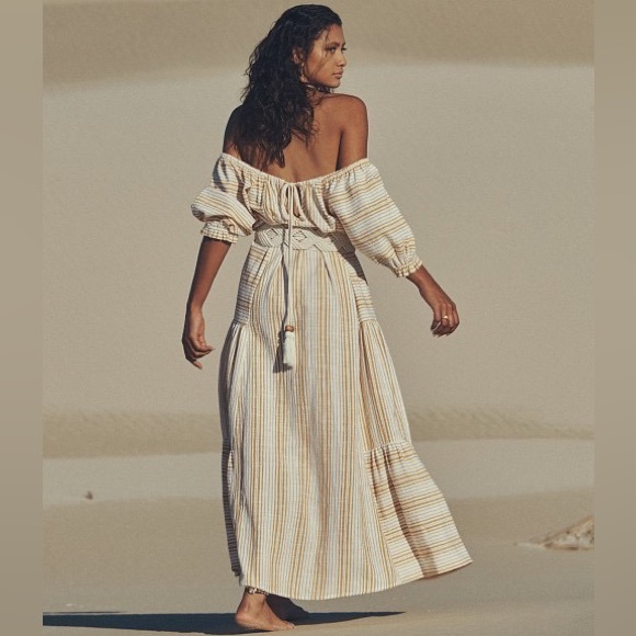 Lady Palm Gown in Toffee - Picture 2 of 7